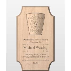 achievement plaque