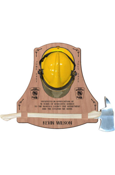 Axe/Helmet Plaque