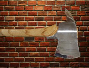 flared handle